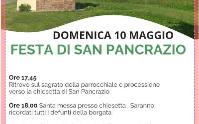 Festa di San Pancrazio 2026